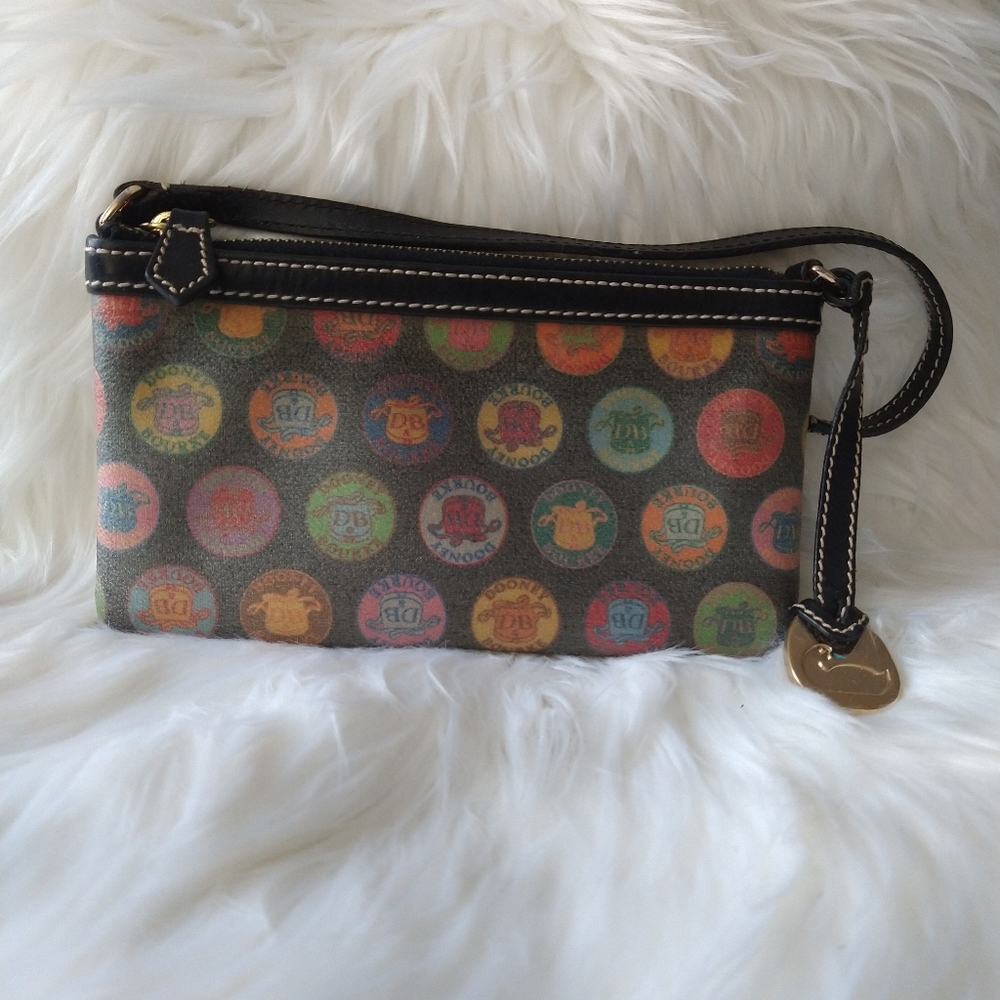 Dooney & Bourke signature wristlet